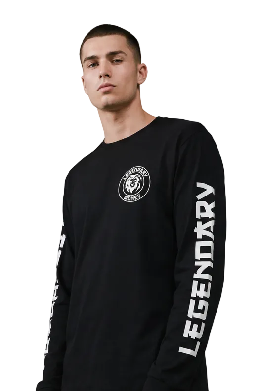 Legendary Money Lion Emblem T-Shirt 'Black'